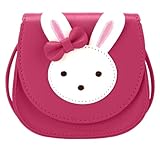 GGUFAY Umhängetasche kinder Mädchen,Niedlicher Hase CrossBody Tasche, Mini Taschen Handtasche...