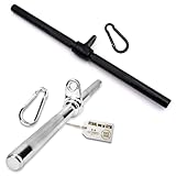 C.P. Sports Bizeps Trizeps Stange | 50 cm Stahl Griff gerade | Latzugstange kurz/Zugstange für...