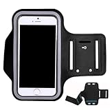 Sportarmband Handy - Handyhalterung Joggen Mit Kopfhörer | Fitness Armband Für Smartphone |...