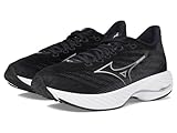 Mizuno Wave Rider 28 Damen-Laufschuh, Black-Harbor Mist, 42 EU