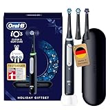 Oral-B iO Series 3 Elektrische Zahnbürste — Electric Toothbrush Inkl. 3 Aufsteckbürsten,...