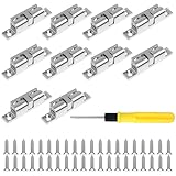 10 Stück Kugelschnäpper - 50mm Verstellbaren Doppelkugelschnäpper Schrankschnäpper mit 40...