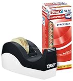 tesa Easy Cut Tischabroller ORCA - rutschfest, einfache Handhabung, sauberer Schnitt - mit 8 Rollen...