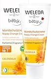 WELEDA Bio Baby Calendula Wundschutzcreme parfümfrei - Naturkosmetik Wundsalbe/Babycreme für den...