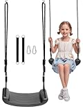 Fionrziy Schaukel,Höhenverstellbare Kinderschaukel Outdoor,Kinderschaukel mit 2er Hängematte Gurte...