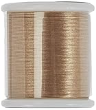 Rayher Hobby Rayher 89300616 Aufreihgarn für Rocailles, gold, Spule 50 m, Stärke 0,27 mm ø, ideal...