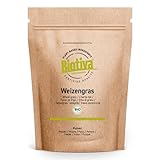 Weizengras Bio 500g - Weizengrasspulver - Junges Weizengrass-Pulver aus Deutschland - Abgefüllt in...