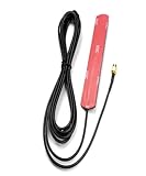 Antenne Auto FM AM Radio Antenne, 3 m Kabel, SMB Anschluss, mit 17 dBi Verstärkung, Scheibenantenne...