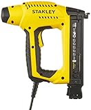 Stanley HD Elektrotacker (2,4 m Kabellänge, Soft Grip, Sicherheitskontakt-Schalter,...