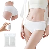 Travelcare Einweg-Unterwäsche für Damen, mittlere Taille, handliche Höschen, Hotel, Spa,...