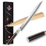 XINZUO 30cm Sashimi Messer X7Cr17MoV Edelstahl, Traditionelles japanisches Kunsthandwerk Yanagiba...