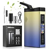 Premium Kräuter Vaporizer, 2 und 1 für Kräuter und Konzentrate, Verdampfer kräuter Präzise...