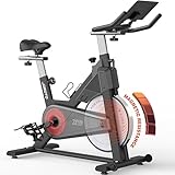 JOROTO Heimtrainer Fahrrad mit Magnetischem Widerstand, Fitnessbikes mit 4-Fach Verstellbarem...