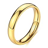 Zakk Ring Damen Herren 2mm 4mm 6mm Titan Poliert Schmal Ringe Verlobungsringe Ehering Hochzeitsringe...