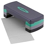 MAXXIVA® Stepper Aerobic-Fitness-Steppbrett mit Antirutsch-Matte 67 x 27 x 10/15/20 cm...