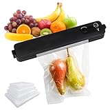 Vakuumierer Vakuumiergerät, Vakuumiergerät Mit 100 Vakuumbeuteln, Vacuum Sealer...