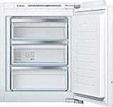 Bosch GIV11AFE0 Serie 6 Einbau-Gefrierschrank, 72 x 56 cm Nische, 72 L, Flachscharnier, Made in...