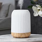 Frogetu Aroma Diffuser, 250ml Diffuser Ätherische Öle, Luftbefeuchter mit Timer, Duftöl Diffusor...
