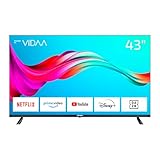 DYON Smart 43 VX - 43 Zoll (108 cm) Full-HD Smart TV mit HD Triple Tuner (DVB-C/-S2/-T2), App Store,...