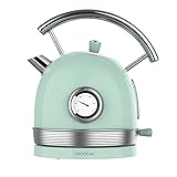 Cecotec Wasserkocher ThermoSense 420 Light Green. Fassungsvermögen 1,8 Liter, 2200 W,...