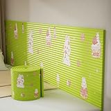 MTHGH Wandpaneele Gepolstert Kinderzimmer Wand 200cm Wandkissen Selbstklebend Kinderzimmer Wall...