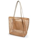 benpen Große Strandtasche Damen Xl Familie,Beach Bags For Women,Netztasche Strand Mit...