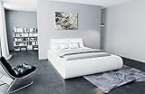 Designerbett Sorano Bettgestell ohne Lattenrost und Matratze mit LED Licht Bett verfügbar in...