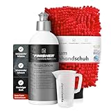 THE FINISHER by Koch Chemie TropicSnow (500ml) Snowfoam Autoshampoo + chemicalworkz Waschhandschuh...