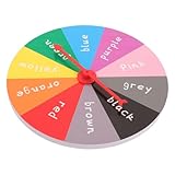 Supvox DIY aus Robustem Drehbares Party und Lernspielzeug für Familien Feiern Bildung Tombola und...