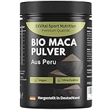 EXVital BIO-Maca-Pulver aus Peru 1 kg, abgefüllt in Deutschland, aus kontrolliert biologischem...