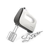 Philips Domestic Appliances HR3741/00 Handmixer, 450 W, 5 Geschwindigkeiten plus Turbo ,‎21.41 x...