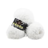 sunnymi 50g 3mm DIY Wolle Super Soft Baby Bambus Cotton Wool Häkeln Hand Stricken Kaschmir Garn...