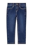 Jeans Brad/Slim Fit/Mid Rise/Slim Leg/Weitenregulierung innen/Soft & warm Inside dunkelblau 140/REG