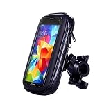 Do!LED 360° universal Smartphone Handy Navi Fahrradhalterung Halter Halterung mit wasserdichter...