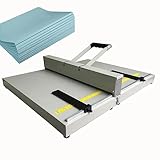 Manuelle Rillmaschine, 350 mm, Ritzpapier-Falzmaschine, Papierfaltmaschine zum Binden von...