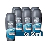 Dove MEN+care advanced Anti Transpirant Clean Comfort Roll-On schützt 72 Stunden vor Körpergeruch...