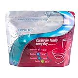 Protoence Absorber Pulver Campingtoilette,30 Stück Camping Toiletten Pulver,...