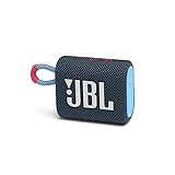 JBL GO 3 kleine Bluetooth Box in Blau und Rosa – Wasserfester, tragbarer Lautsprecher für...