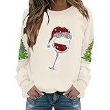 Generisch Bekleidung Damen, Longpullover Damen Winter, kuschel Pulli, Damenpullover Winter,...