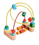 Eichhorn Motorikschleife - Buntes Motorikspielzeug mit verschiedenen Perlen und Formen, fördert...