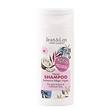 Jean & Len Philosophie Shampoo Repair Kokosöl, Macadamia, für geschädigtes & kraftloses Haar,...