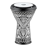 Meinl Percussion Aluminium Sopran Doumbek - Kleine Handtrommel - Synthetisches Fell - Durchmesser 6...