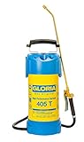 GLORIA Hochleistungssprühgerät 405 T | Gartenspritze | 5 L Füllinhalt | Drucksprüher aus Stahl |...