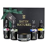 Weihnachtsgeschenke für Frauen - Verwöhnendes Geschenkset Frauen mit BIO Arganöl + Rizinusöl +...