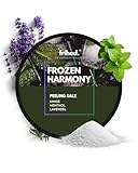 frihed.® Saunasalz Frozen Harmony - Hochwertiges Peelingsalz mit Lavendel-Minze-Menthol Duft -...