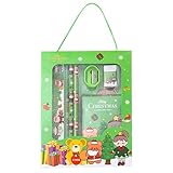 Festliche Weihnachtsfeiertagsbevorzugung, Set mit 6 Weihnachts-Bleistiftpapieren,...