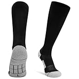 DECOVICI Fußball Socken 1 Paar, Fussball Socken Kinder Männer 30-47, Kniehohe Fußballstutzen für...