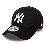 New Era 39Thirty League Cap - NY Yankees - Black-White, Size:L/XL