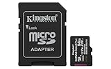 Kingston Canvas Select Plus microSD Speicherkarte 64GB microSDXC Gen3 100MB/s A1 Einschließlich SD...