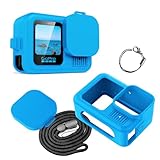 Heioloo Hülle für GoPro Hero 13 Black Schutzhülle, Silikonhülle Sleeve Zubehör Accessories Set,...